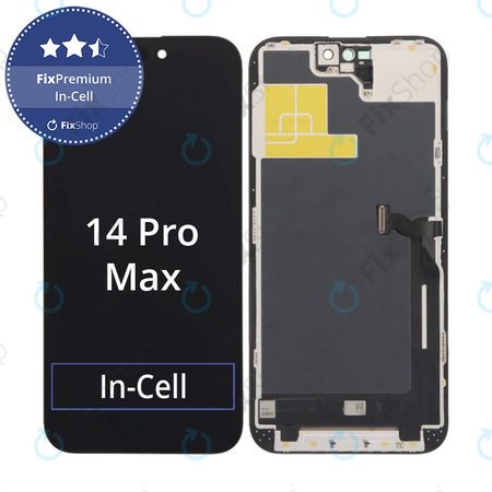 Apple iPhone 14 Pro Max - LCD zaslon + zaslon osjetljiv na dodir + okvir In-Cell FixPremium