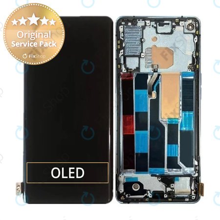 Oppo Reno 4 Pro 5G - LCD zaslon + steklo na dotik + okvir - REF-OppoR4P5G01 Genuine Service Pack