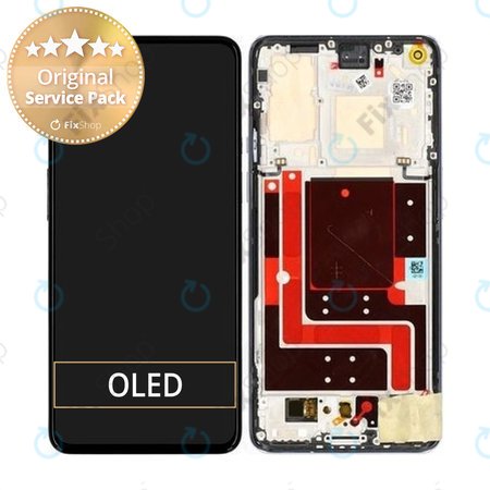 OnePlus 9 - LCD zaslon + steklo na dotik + okvir (Winter Mist) - 1001100054 Genuine Service Pack