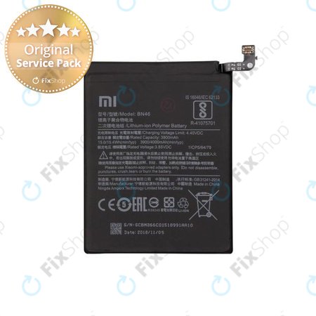 Xiaomi Redmi Note 8T, Redmi 7, Redmi 8A, Redmi Note 6 Pro - Baterija BN46 4000mAh - 46BN46A090H8 Originalni servisni paket