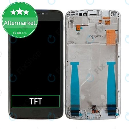 Motorola Moto E4 Plus XT1771 - LCD zaslon + zaslon osjetljiv na dodir + okvir (Gray) TFT