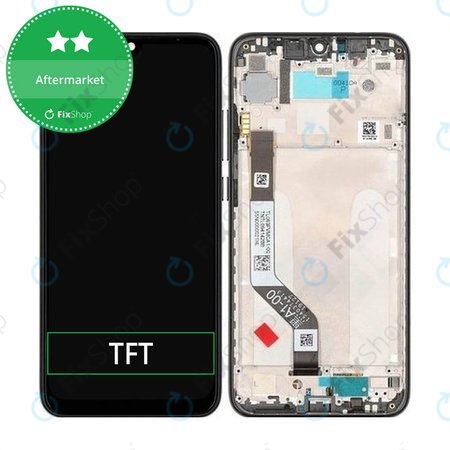 Xiaomi Redmi Note 7 - LCD zaslon + zaslon osjetljiv na dodir + okvir (Black) TFT