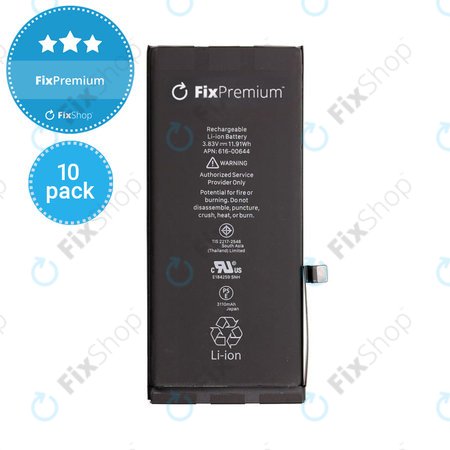 Apple iPhone 11 - Baterija 3110mAh FixPremium (10 Pack)