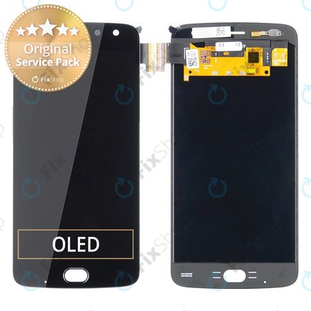 Motorola Moto Z2 Play XT1710-09 - LCD zaslon + steklo na dotik (Black) - 01019386004W Genuine Service Pack