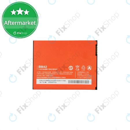 Xiaomi Redmi Note - Baterija BM42 3100mAh