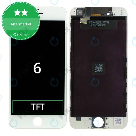 Apple iPhone 6 - LCD zaslon + zaslon osjetljiv na dodir + okvir (bijeli)