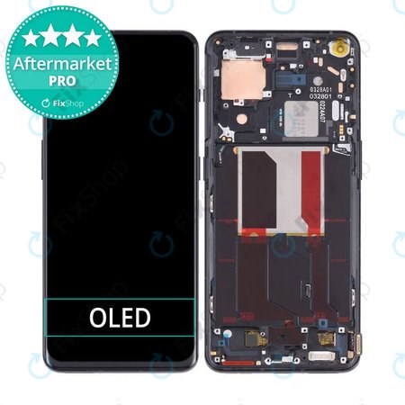 OnePlus 10 Pro NE2210 NE221 - LCD zaslon + zaslon osjetljiv na dodir + okvir (vulkanska crna) OLED