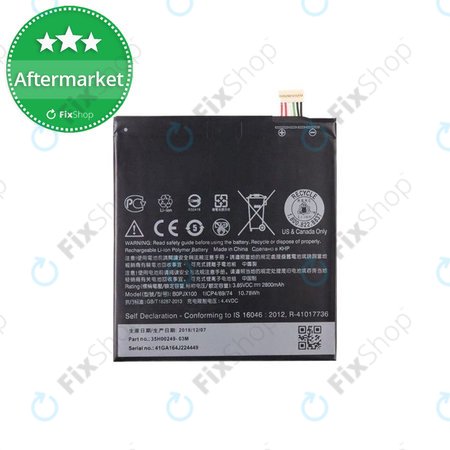 HTC One E9 Plus - Baterija B0PJX100 2800mAh - 35H00239-00M