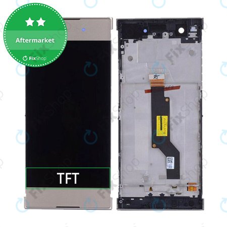 Sony Xperia XA1 G3121 - LCD zaslon + zaslon osjetljiv na dodir + okvir (Gold) TFT