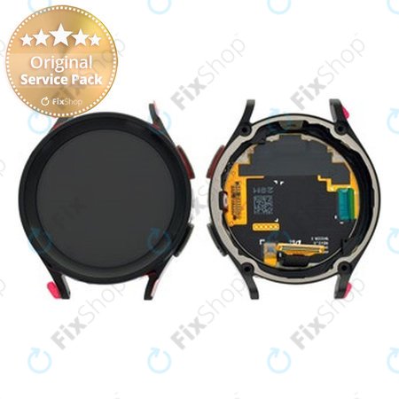 Samsung Galaxy Watch 5 Pro 45mm R925 - LCD zaslon + steklo na dotik + okvir (črni titan) - GH82-30045B Genuine Service Pack