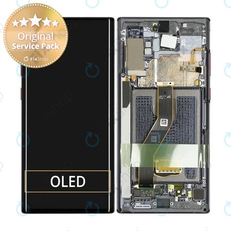 Samsung Galaxy Note 10 Plus N975F - LCD zaslon + steklo na dotik + okvir (Star Wars) - GH82-21620A, GH82-21621A Genuine Service Pack