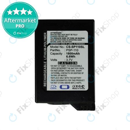 Sony Playstation PSP-1000 - Baterija PSP-110 1800mAh HQ